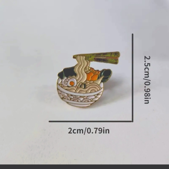 Ramen enamel pin with gift box - Picture 4 of 4